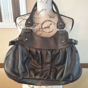 Dark silver shoulder or handbag